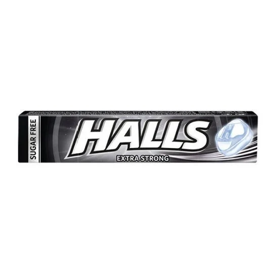 Halls Caramelo Sin Azúcar Extra Fuerte 32g