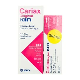 Kin Cariax Set risciacquo gengivale + dentifricio