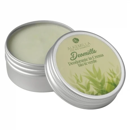ALKEMILLA Deomilla Deodorante in Crema – Bio Tè Verde