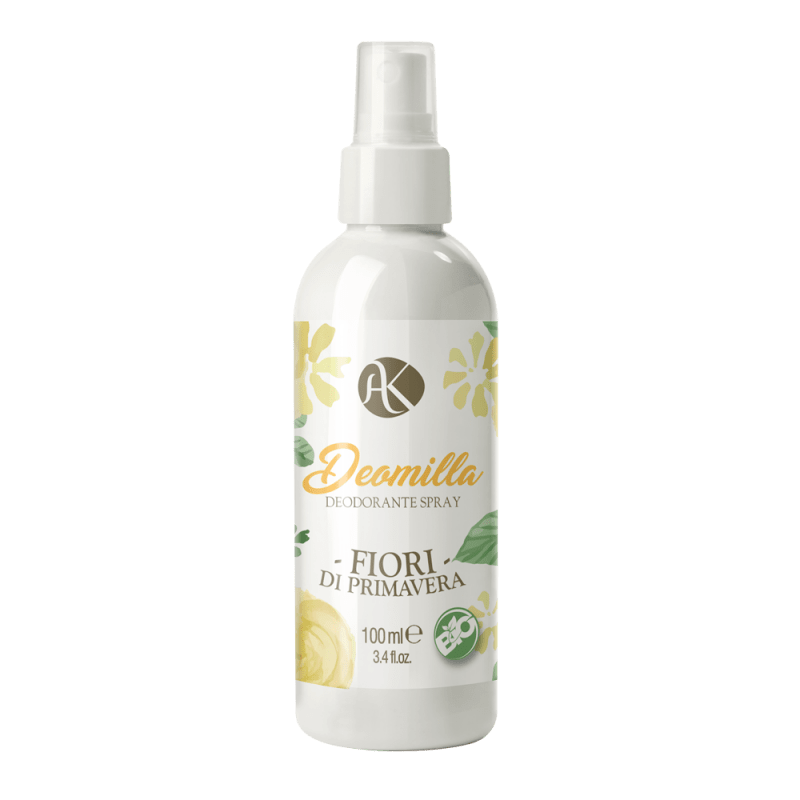 ALKEMILLA Deomilla Deodorante Spray – Fiori di Primavera