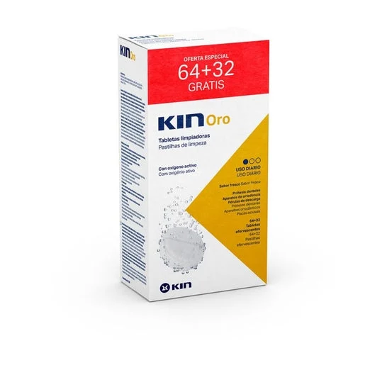 Kin Oro Oro compresse sferiche protesi dentarie 64+32 pezzi