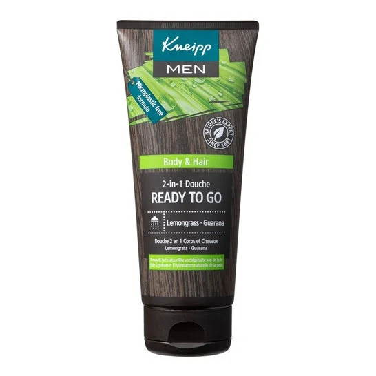 Kneipp Doccia Shampoo per uomini Lemongrass Guaranà 200 ml di Kneipp doccia per uomini