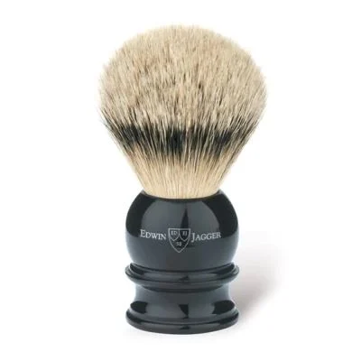 Edwin jagger Pennello Da Barba in Tasso - Punta Argento XL