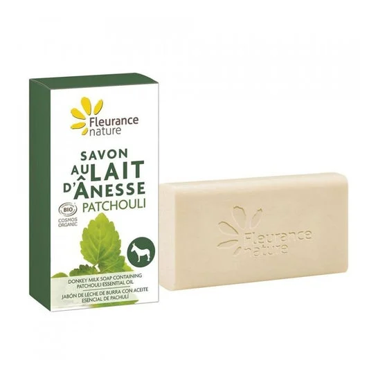 Fleurance Nature Latte d'asina Patchouli sapone Bar 100g