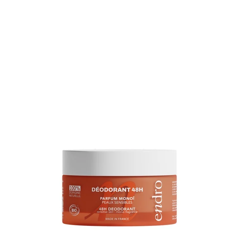 ENDRO COSMETIQUES Balsamo Deodorante Pelli Sensibili Profumo di Monoi