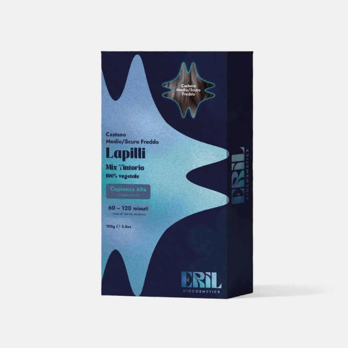 ERIL Lapilli – Mix Tintorio Castano Medio Scuro Freddo