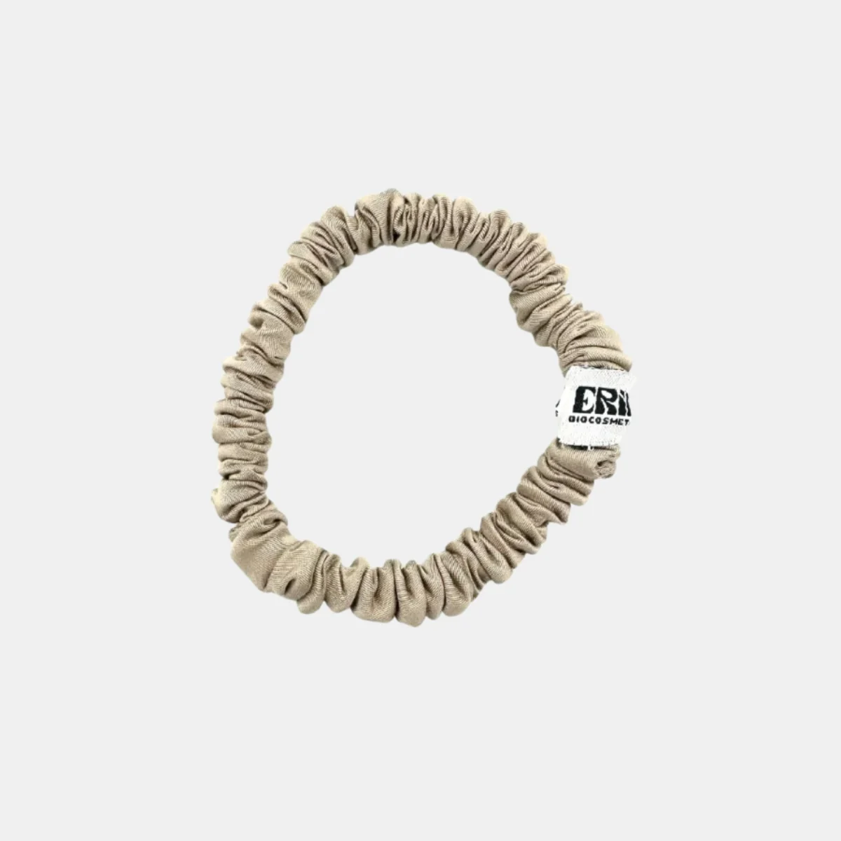 ERIL Scrunchie in Fibra di Bamboo Sottile – Champagne