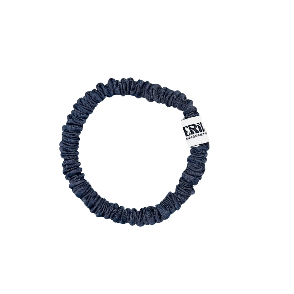ERIL Scrunchie in Fibra di Bamboo Sottile – Grigio