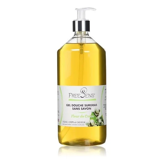 Freesens Gel Doccia Surgras Sans Savon Cotton Flower 1l
