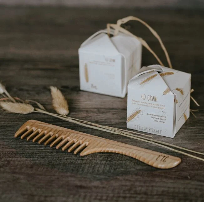 ETHICAL GRACE 43 Grani – Balsamo e Maschera Solida 2 in 1 per Capelli Secchi e Danneggiati