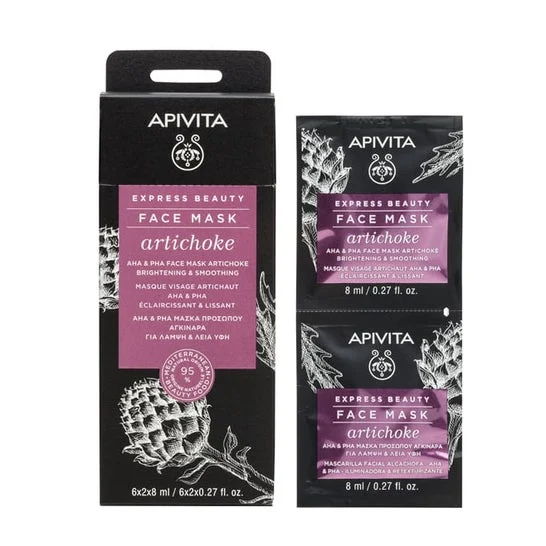 Apivita Maschera Viso Carciofo 2x8ml