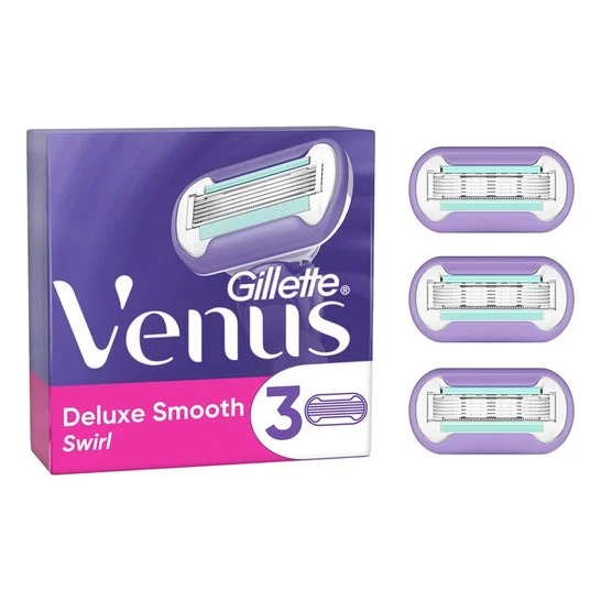 Gillette Pack Venus Smooth Swirl Cargador 3 Recambios