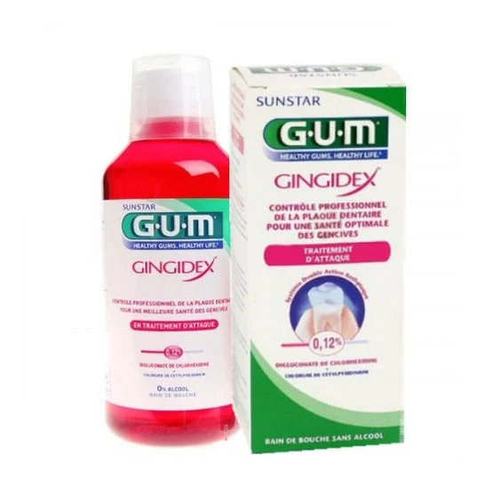 Gum Gingidex Collutorio Clorexidina Digluconato 0,12% 300ml