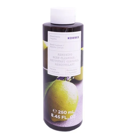 Korres Nettoyant Corp Basilico Cedro 250ml