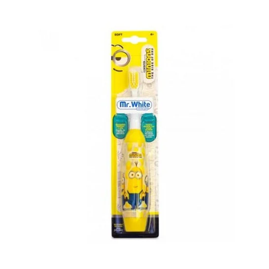 Mr. White Spazzolino Elettrico Minions Turbo 1 Unità