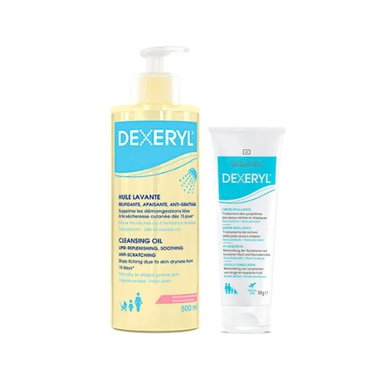 Dexeryl Pack Aceite Limpiador 500ml + Crema 50ml