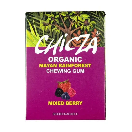 Chicza Gomme da Masticare Organiche Frutti di Bosco 30g