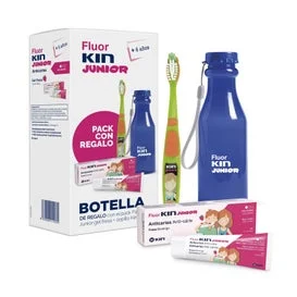 Kin Fluor Junior Gel + Spazzola + Bottiglia