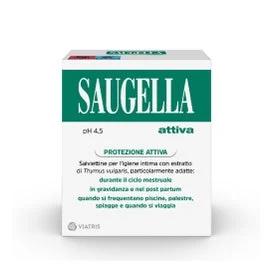 Saugella Attiva toallitas 10uds
