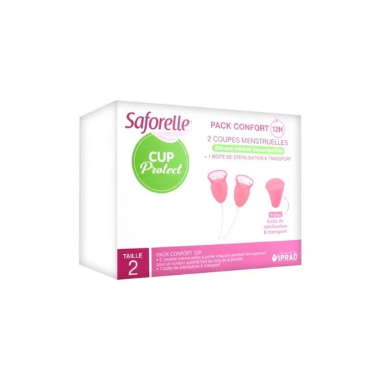 Saforelle Copa Menstrual Talla 2 1 Par