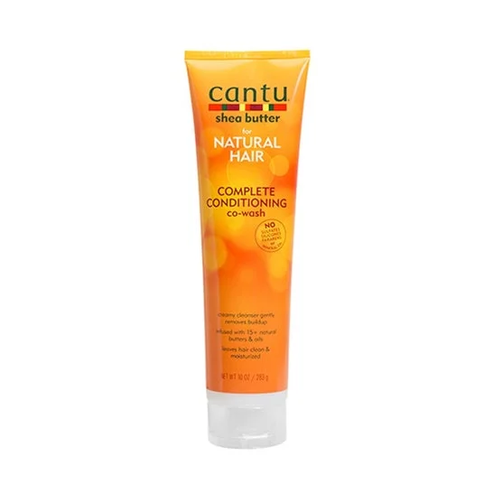 Burro di karité Cantu per capelli naturali Co-Wash condizionante completo 283g