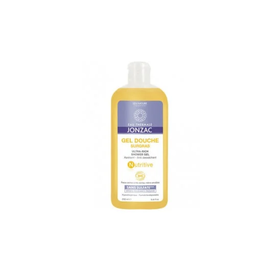 Jonzac Nutri Gel Dch Surgras 250ml