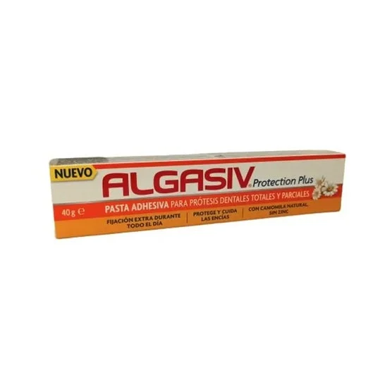 Algasiv Protection Plus Pasta Adhesiva Prótesis Dentales 40g