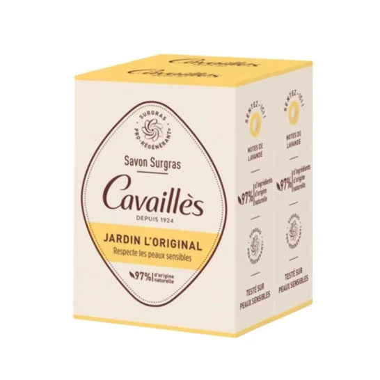 Cavailles Jabón Surgras Jardin l'Original 2x200g