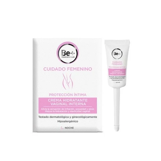 Be + Cura Femminile Interno Crema Idratante Vaginale 8 cannule