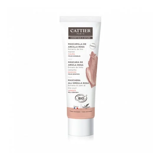 Cattier Maschera di Argilla Rosa Ps 100ml
