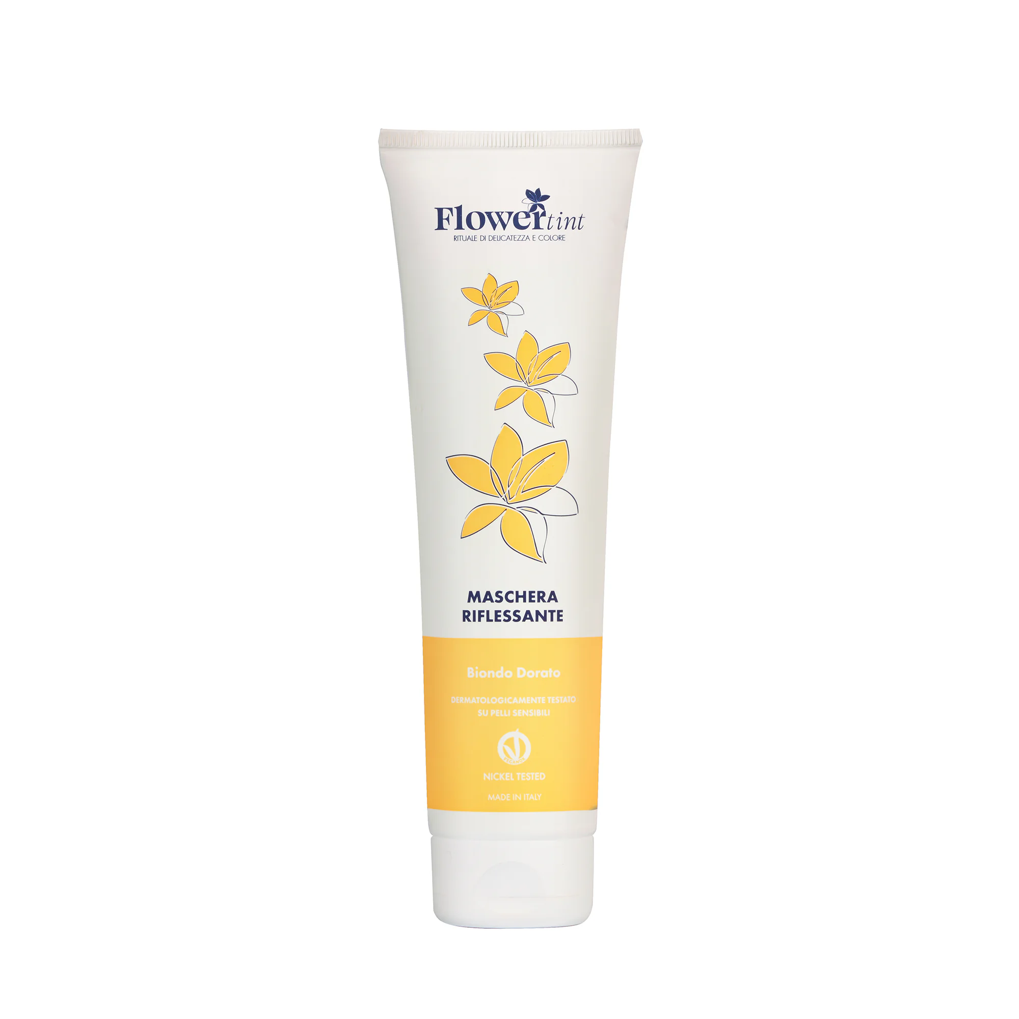 FLOWERTINT Maschera Riflessante Biondo Dorato