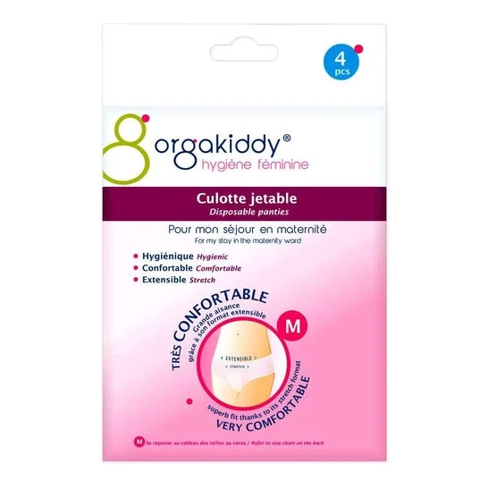 Orgakiddy Mutandine usa e getta Taglia M 4 Mutandine