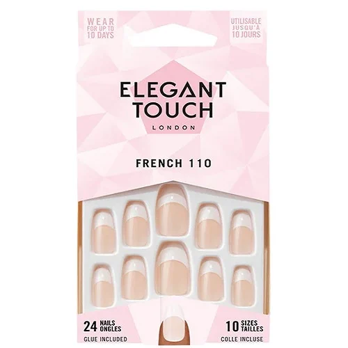 EYLURE ELEGANT TOUCH FRENCH 110 UNGHIE FINTE 24PZ
