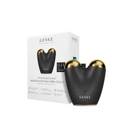 Geske SmartAppGuided MicroCurrent Face-Lifter 6 In 1 Black Gold 1ud