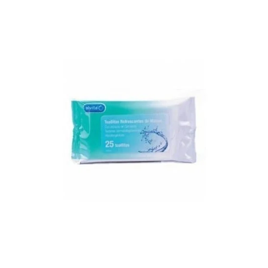 Alvita salviette mano rinfrescante 25 pz