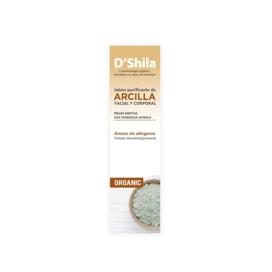 D'Shila Sapone Purificante Argilla Pelle Mista 250ml
