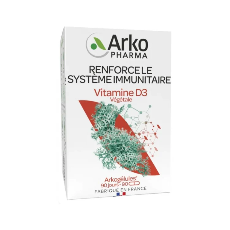 Arkopharma Arkocapsule Vitamina D3 vegetale 90 capsule