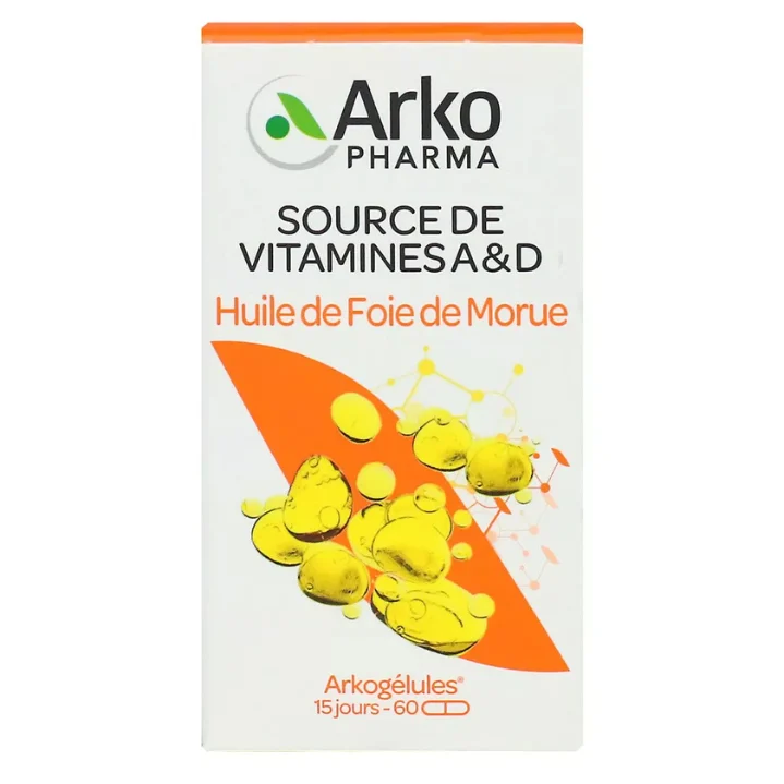 Arkopharma Arkocapsule Olio Di Fegato Di Baccalà 60 Capsule
