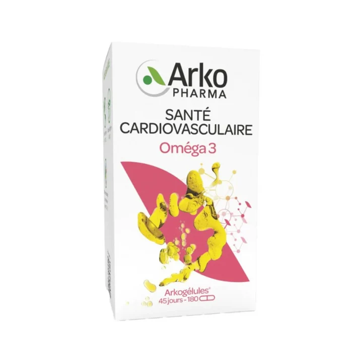 Arkopharma Arkocapsule Omega 3 Salute Cardiovascolare 180 Capsule
