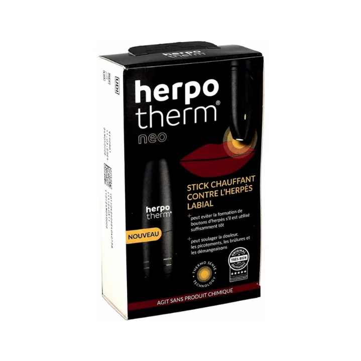 Arkopharma Herpotherm Neo Penna riscaldante Trattamento Herpes labiale & Brufoli di Febbre