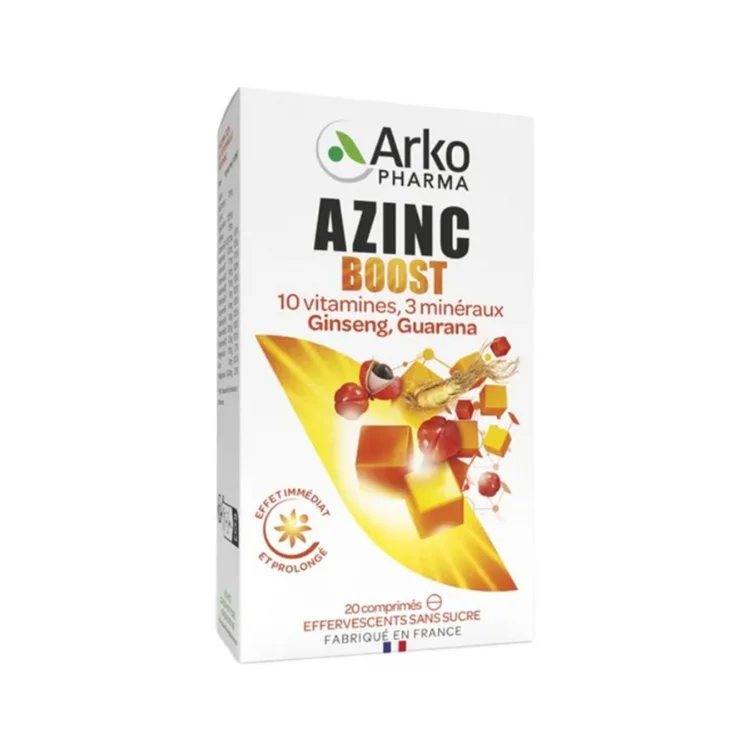 Arkopharma Azinc Energie Booster Effervescente 20 Compresse