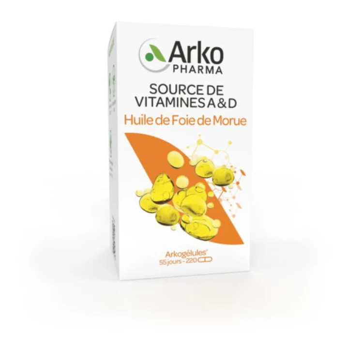 Arkopharma Arkocapsule Olio Di Fegato Di Baccalà 220 Capsule