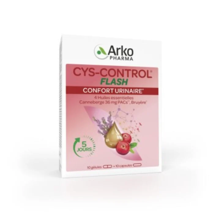 Arkopharma Cys-Control Flash Comfort Urinario 20 Capsule 20 Capsule