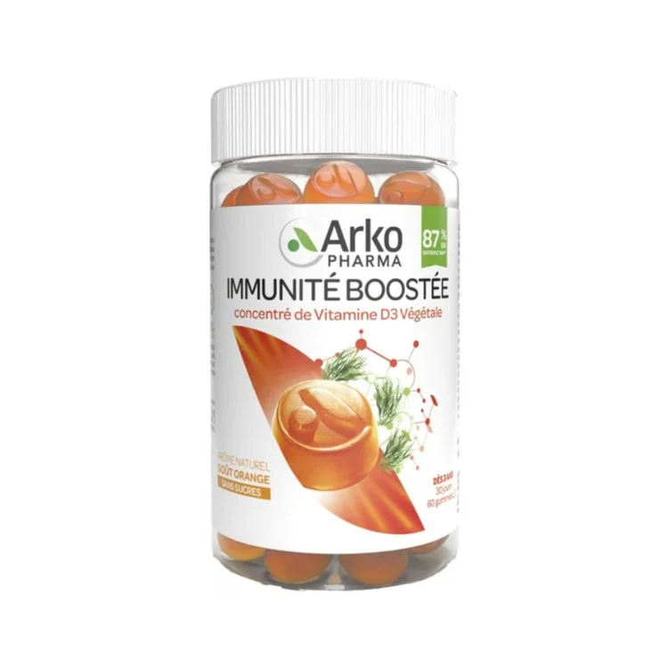 Arkopharma Phyto Immunità potenziata Vitamina D3 60 caramelle