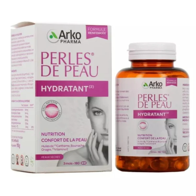 Arkopharma Perles De Peau nutrizione idratazione & Confort della pelle 180 capsule