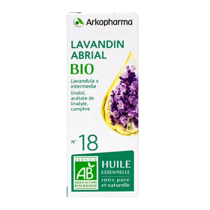 Arkopharma Arkoessentiel Olio Essenziale N°18 Lavandino Abrial (Lavandula X Intermedia) 10ml