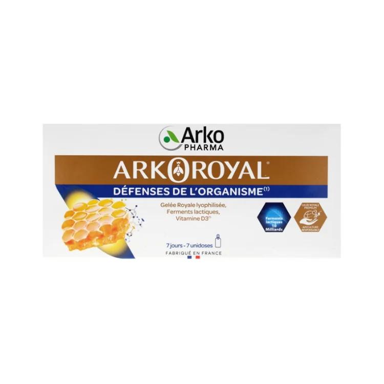 Arkopharma Arkoroyal Difese dell'Organismo Pappa Reale 7 monodose