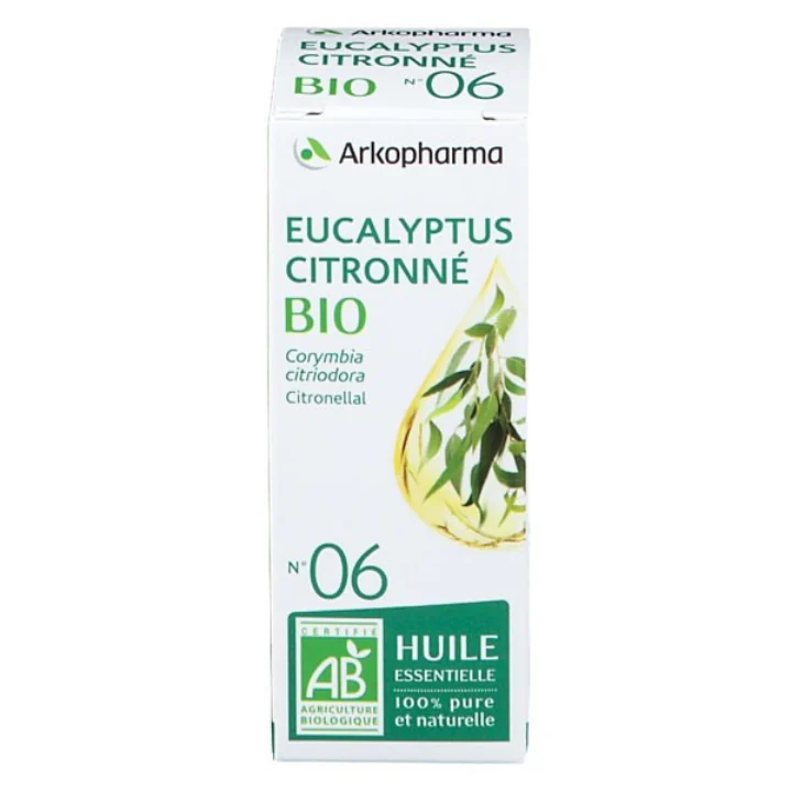 Arkopharma Arkoessentiel Olio Essenziale N°6 Eucalipto Limone 10ml