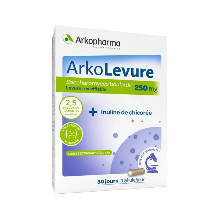 Arkopharma Arkolevure + Inulina 30 Capsule