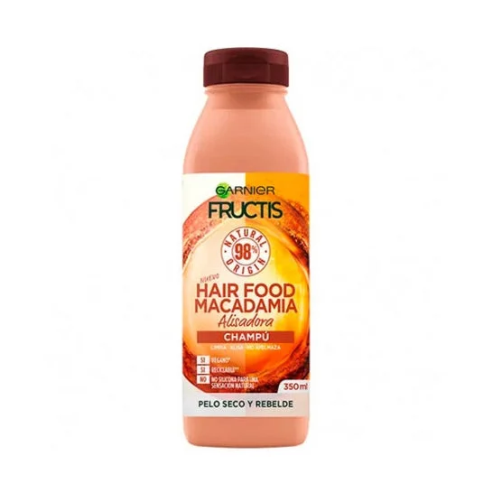 Garnier Fructis Hair Food Macadamia Smoothing Shampoo 350ml